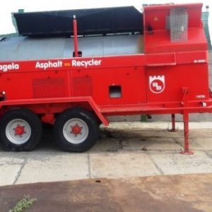 foto 10t/h recykler asphalt Bagela 10000 - topzustand / als neu